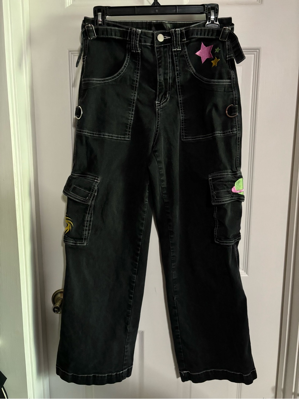 Dolls Kill ORBIT CITY CARGO PANTS